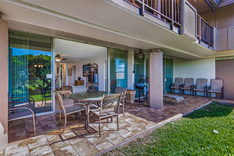 Maui Eldorado Vacation Rental K-112 Lanai