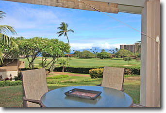 Maui Eldorado Vacation Rental K-112 Lanai View