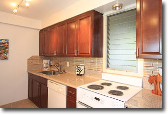 Maui Eldorado Condo Rentals K-112 Kitchen