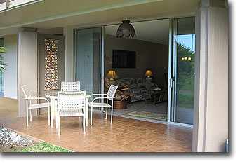 Maui Eldorado Vacation Rentals J-104 Lanai